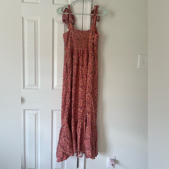 J Crew - Button-front midi dress with ruffle hem in soft rayon - Size 2 - Picture 7 of 11